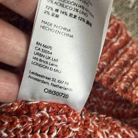 Anthropologie Pilcro Knit Tunic longline Sweater Vest - Picture 12 of 17